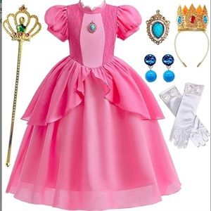 Princess Peach Dress Up Costume